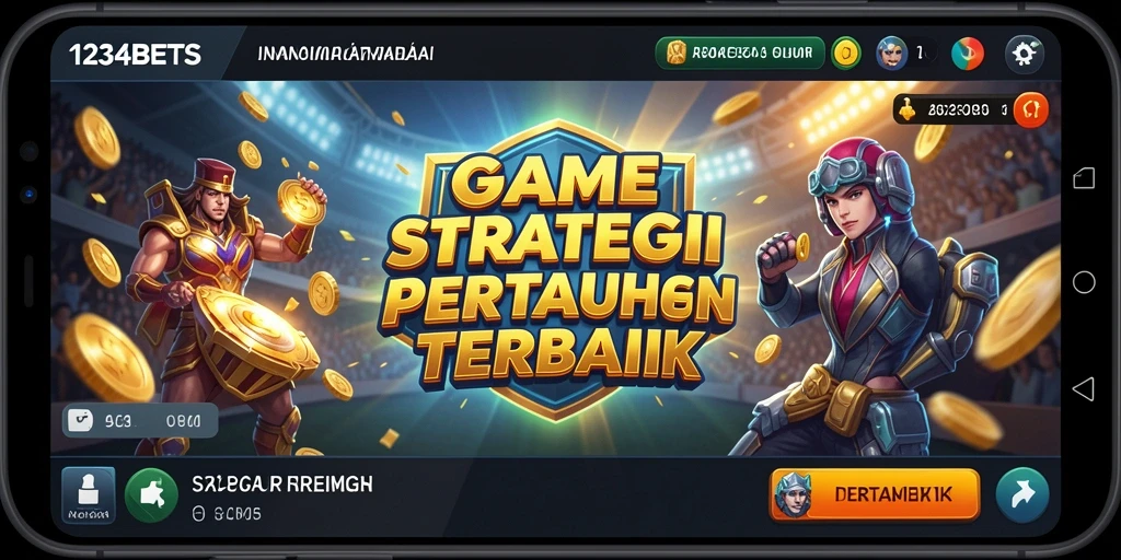 Tampilan menarik gameplay 1234BETS saat bertarung antar pemain.