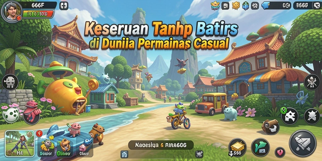 Screenshot utama 666F menunjukkan gameplay yang seru dan menarik.