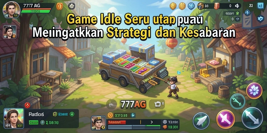 Tampilan gameplay 777AG yang menawan dan santai.