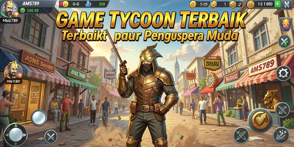Tampilan gameplay Tycoon yang menarik dalam AMS789.