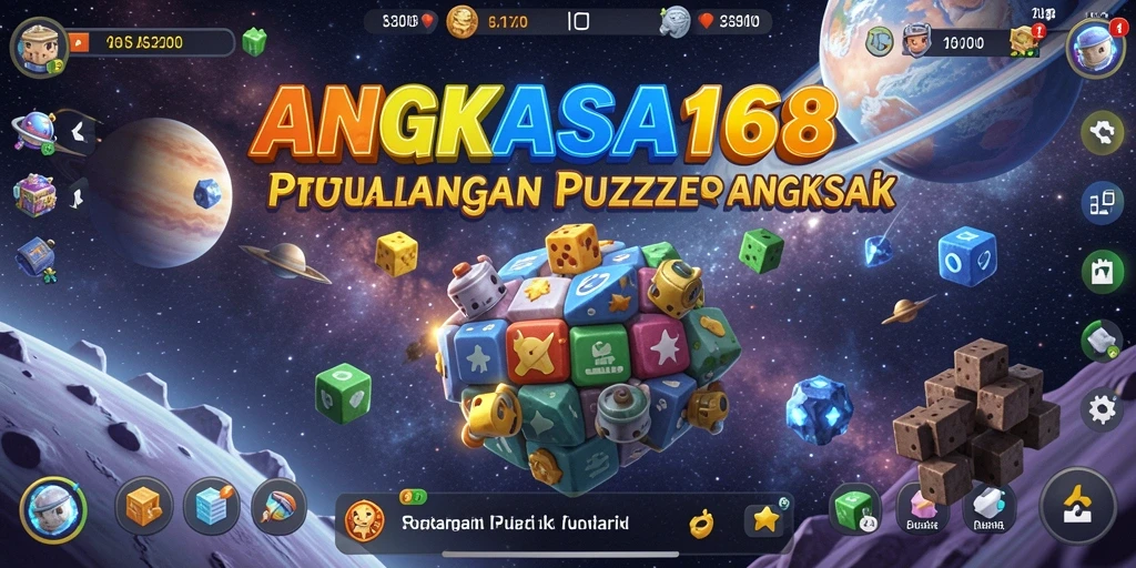 Tampilan gameplay menantang dari ANGKASA168 yang memukau.