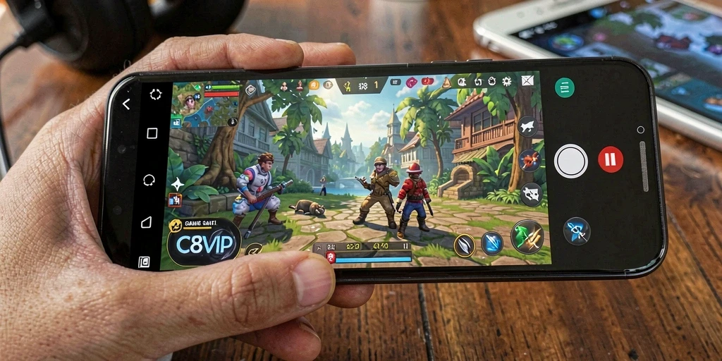 Screenshot C8VIP menampilkan gameplay yang seru dan menantang.