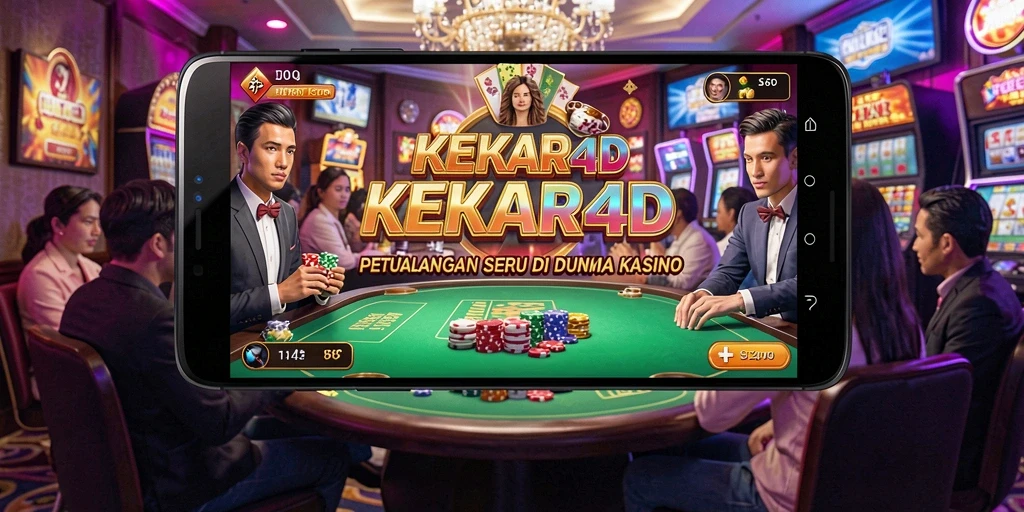 Tampilan gameplay Kasino yang mengasyikkan dan interaktif.