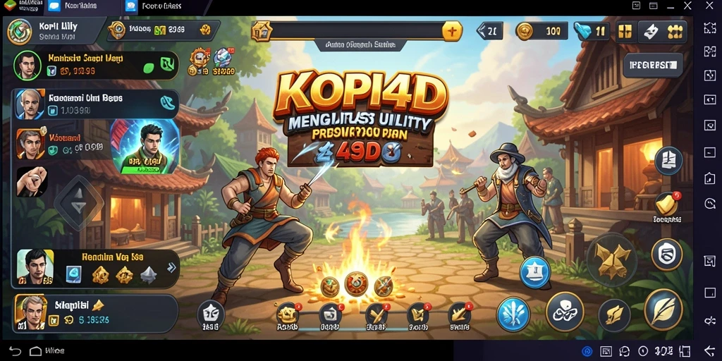Tampilan utama KOPI4D menunjukkan fitur manajemen tugas yang intuitif.