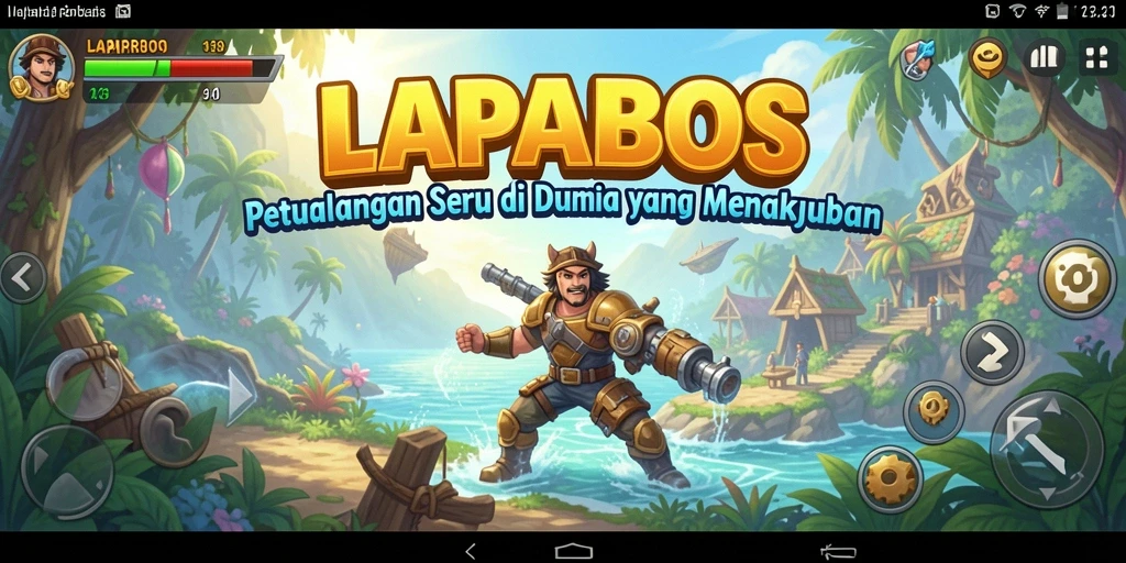 Gameplay menarik dari LAPARBOS yang menunjukkan petualangan yang mendebarkan.