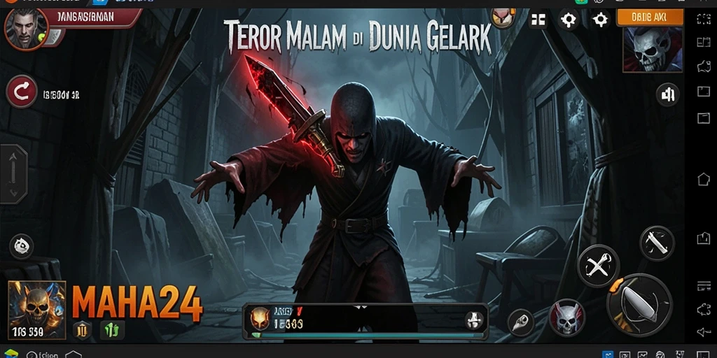 Screenshot MAHA24 menampilkan momen mencekam dalam gameplay yang menegangkan.