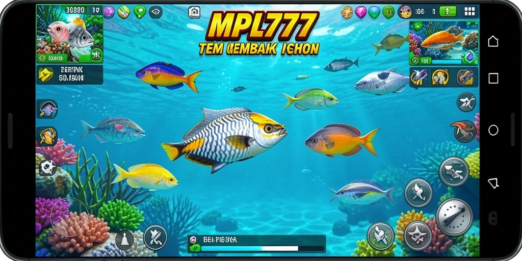 Gameplay seru Tembak Ikan di MPL777 dengan efek visual yang memukau.