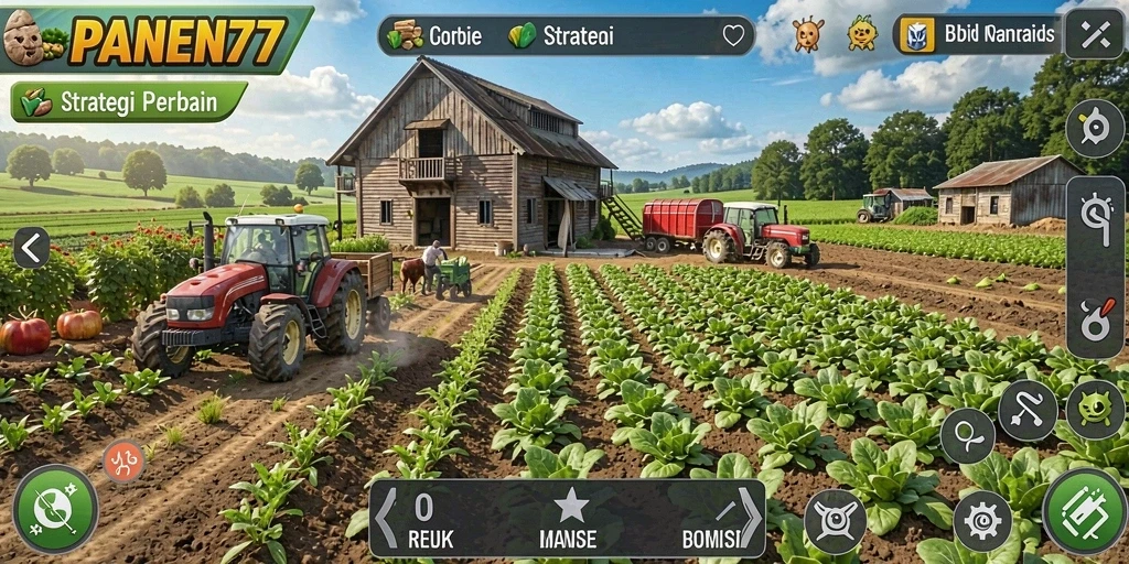 Tampilan gameplay menarik dari PANEN77 yang menyajikan pengalaman SLG.