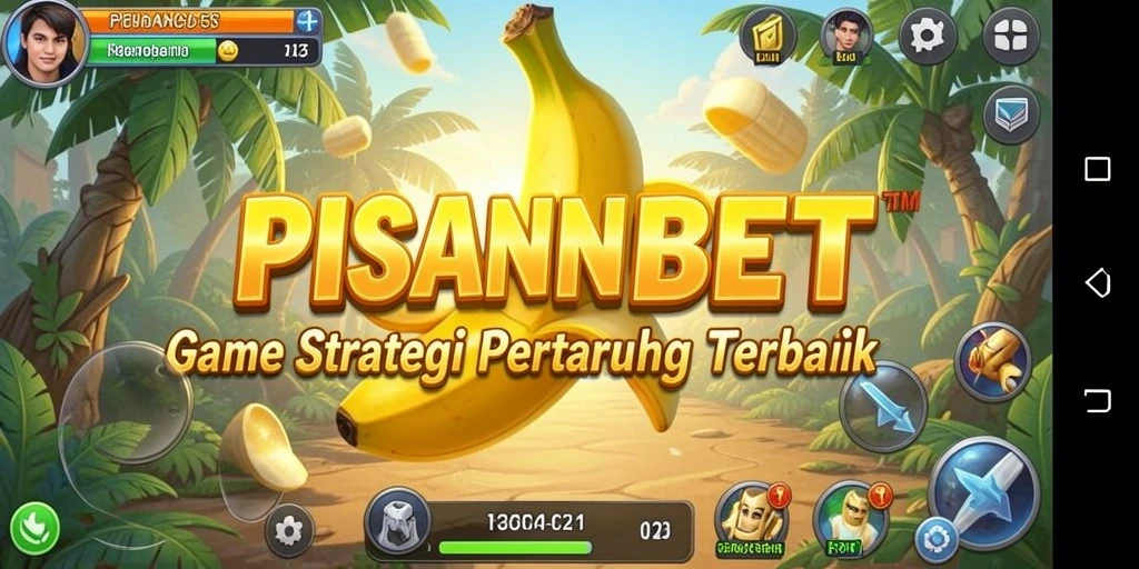 Screenshot gameplay PISANGBET yang menampilkan aksi pertaruhan menarik.