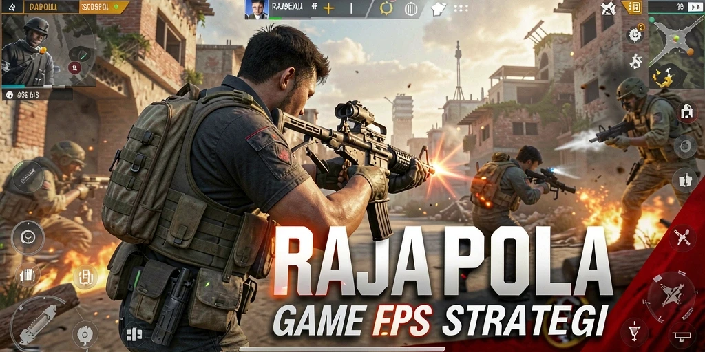 Tampilan menegangkan dari gameplay RAJAPOLA saat pertempuran berlangsung.