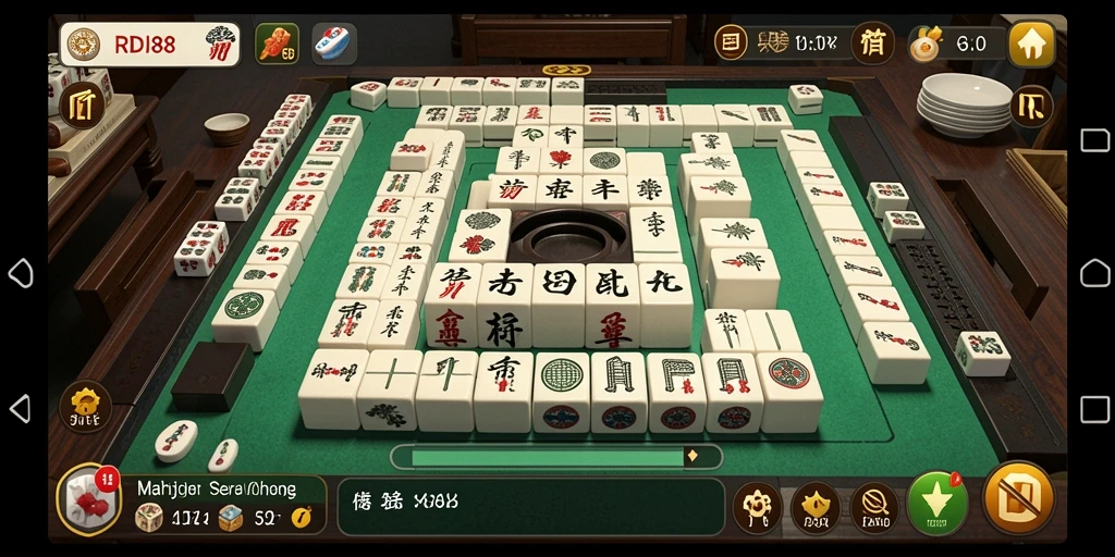 Tampilan gameplay seru Mahjong di RDI88 yang memikat.