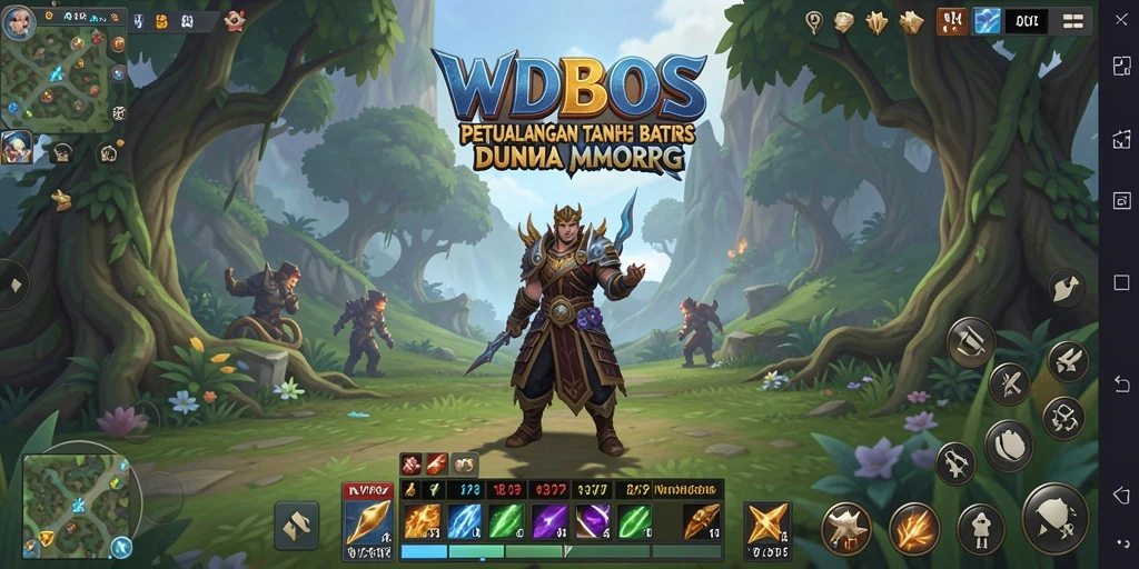 Tampilan gameplay WDBOS yang menarik dan penuh aksi.