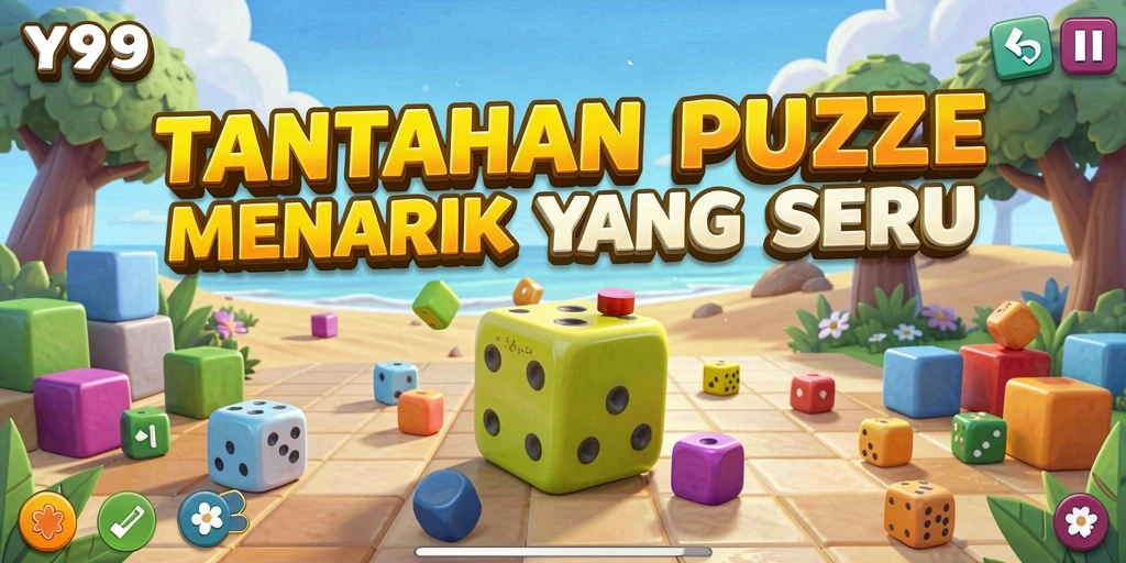 Tampilan gameplay Y89 menampilkan tantangan puzzle yang menarik dan berwarna.